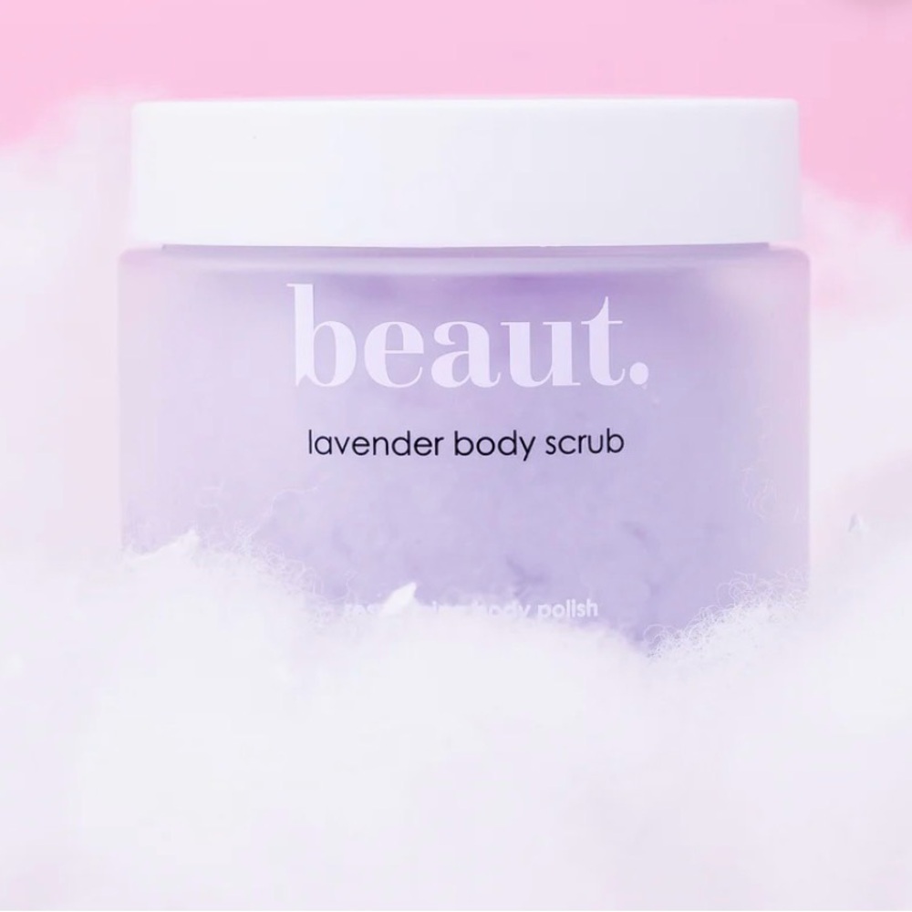 Lavender Body Scrub — Purple Soothing Exfoliant
